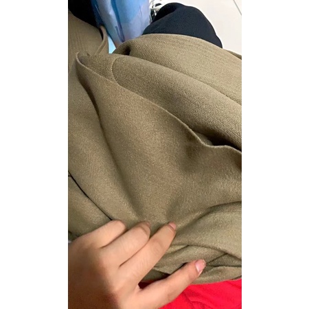 Áo Khoác Dạ Ép Dáng Dài Phong Cách Hàn Quốc Kèm Ảnh Thật