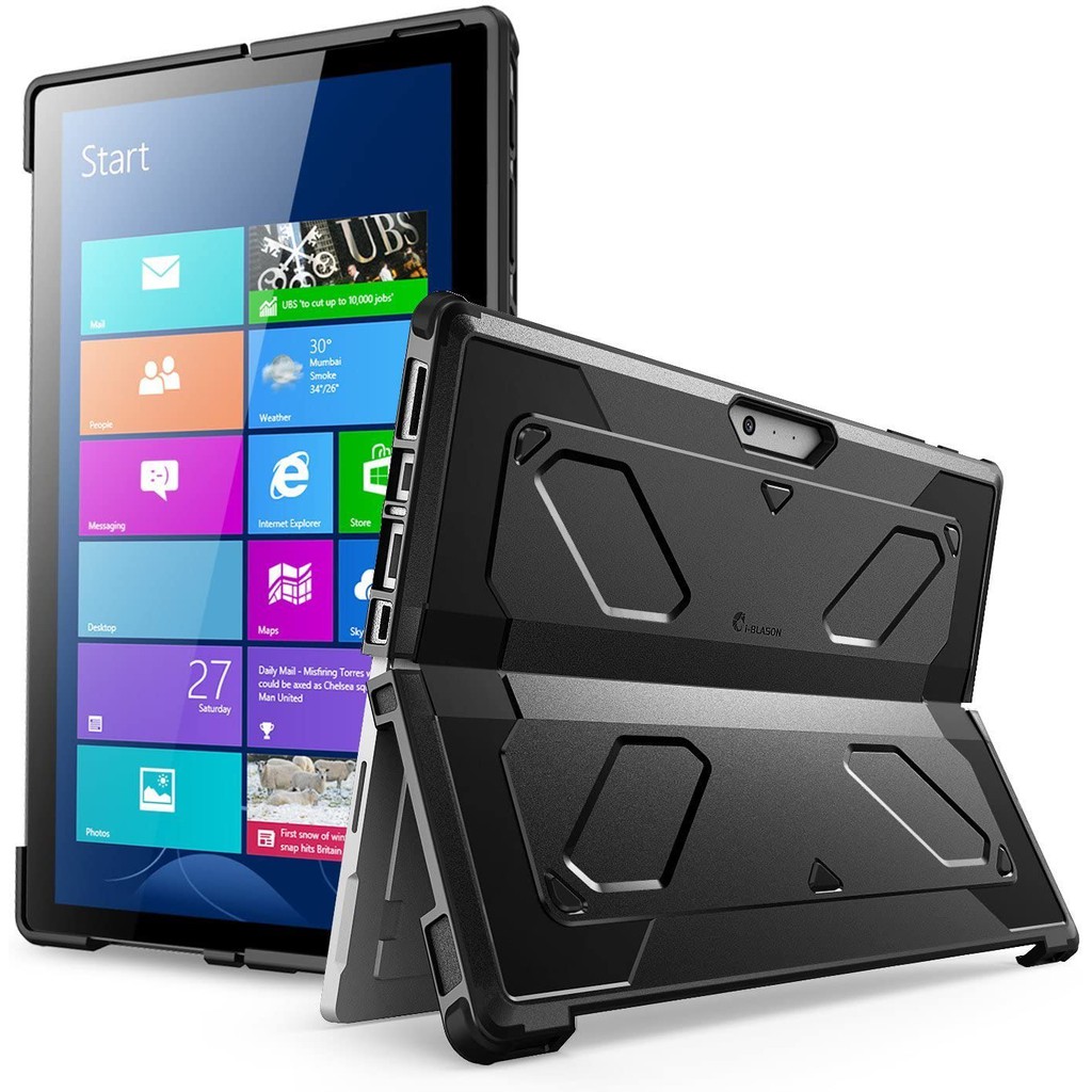 Vỏ Bảo Vệ Supcase Hộp Giáp Hai Lớp Với Giá Đỡ Bút Cho Surface Pro 7 (2019)/Pro 6 (2018)/Pro 5/Pro 4