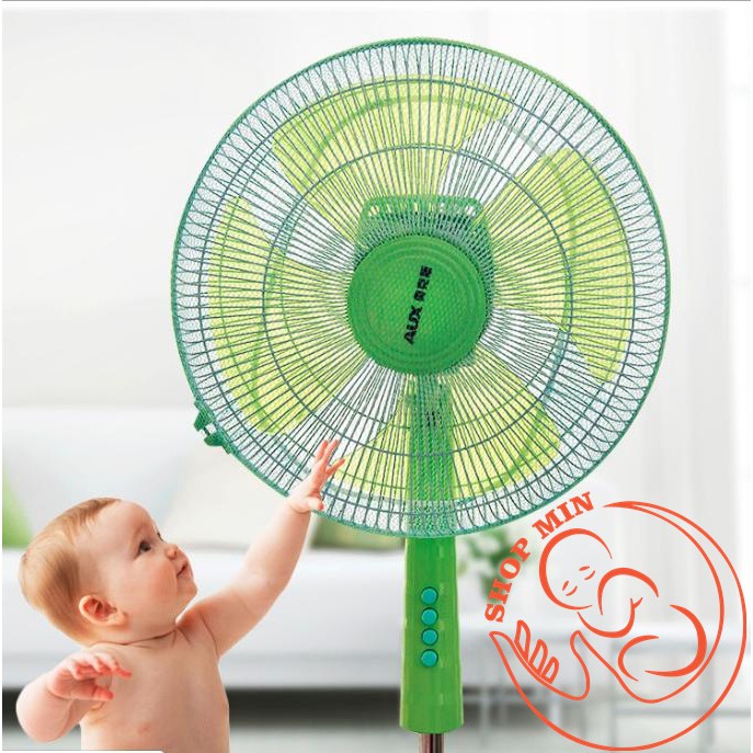 Lưới bọc quạt an toàn cho bé