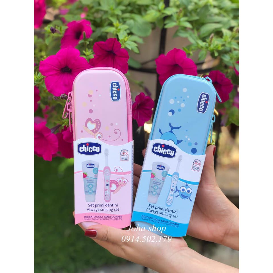 Bộ chăm sóc răng miệng 3 in 1 Chicco