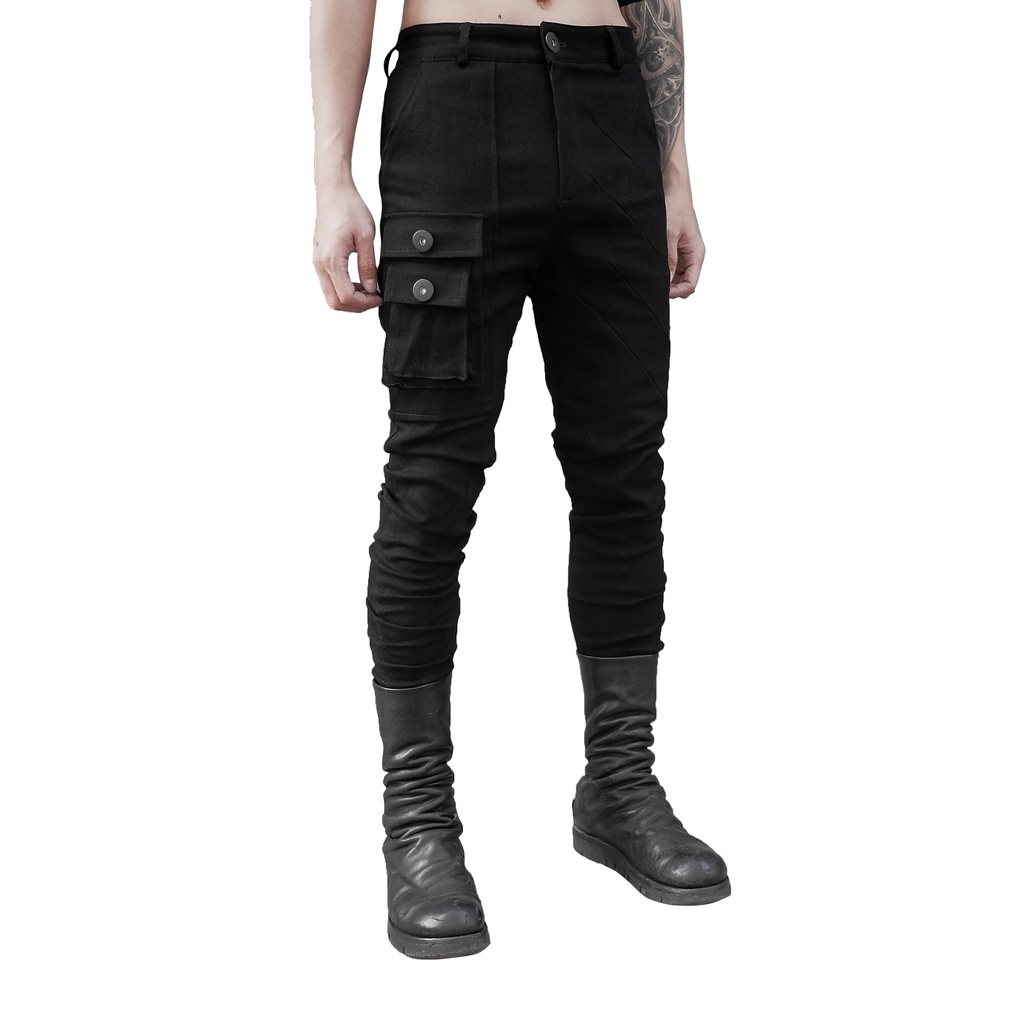 Quần jean skinny túi hộp RICH Cargo Pant - QD076A