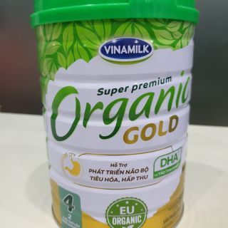 Sữa bột ORGANIC GOLD số 4 Vinamilk cho trẻ từ 2 tuổi 850g