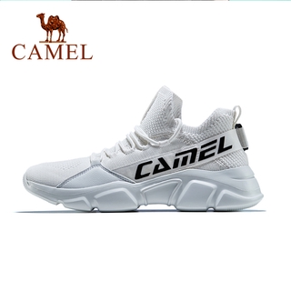 Giày Sneaker CAMEL Cổ Thấp Phối Lưới Bay Thoáng Khí Mới 2021 Thời Trang Thướng Ngày Dành Cho Nam