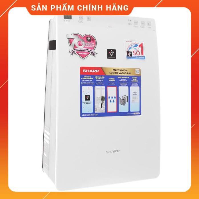 Máy lọc không khí và tạo ẩm Sharp KC-F30EV-W (21m²) [ Hàng chính hãng - Bảo hành 12 tháng ] BM