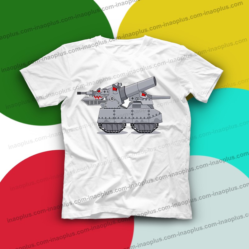 In áo hình xe tăng cho bé trai-áo phim hoạt hình xe tăng-áo xe tăng giá rẻ