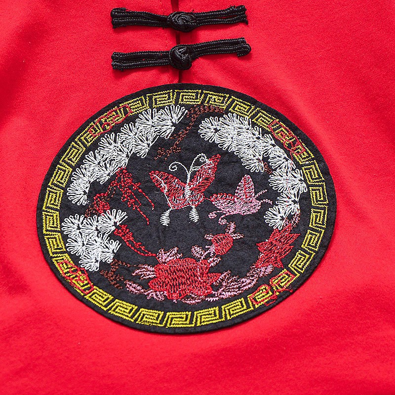 Set áo thun + quần short phong cách Trung Hoa cho bé