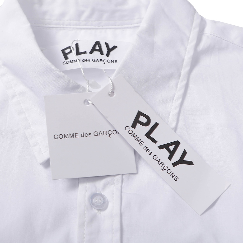 ❤❀  ❤ Áo Sơ Mi Tay Dài Vải Cotton Thêu Hình Trái Tim Thời Trang Cho Các Cặp Đôi