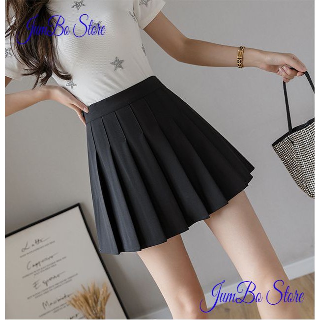 Chân Váy Xếp Ly Lưng Cao Tennis Skirt Dáng Ngắn Phong Cách Trẻ Trung Cho Nữ - JBS 514
