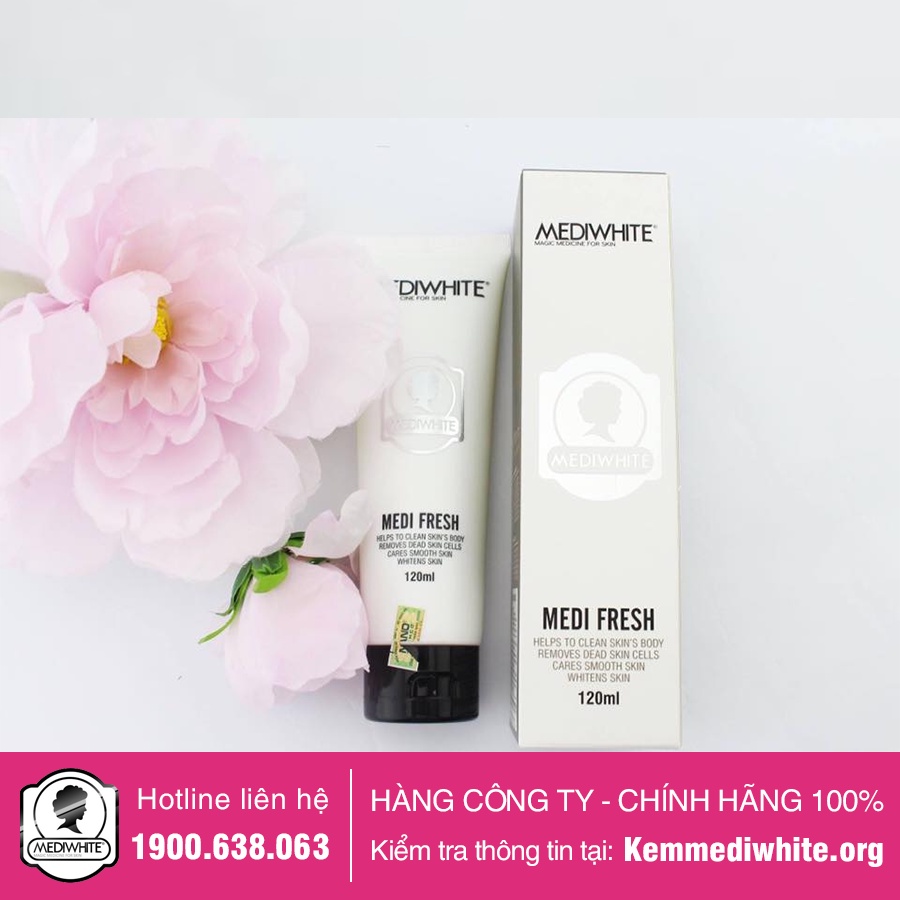 Kem Tẩy Tế Bào Chết Medi White Chính Hãng - Medi Fresh - Kem Tẩy Tế Bào Chết Sáng Da Medi White - Hàng Công Ty