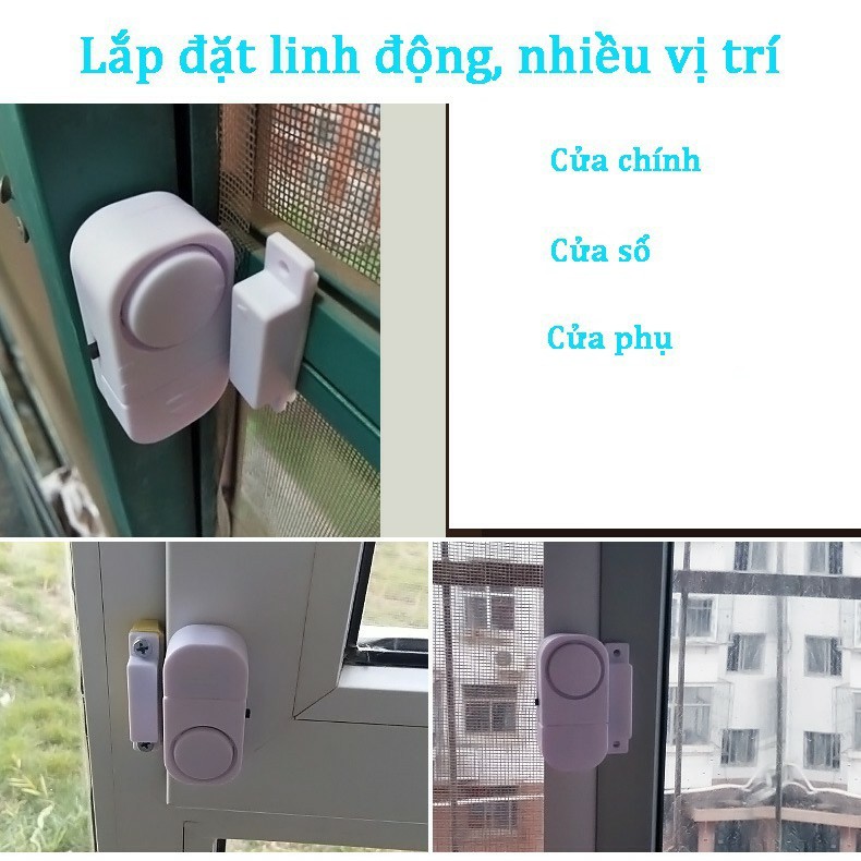 Chuông Cửa Báo Động Cảm Biến Chống Trộm