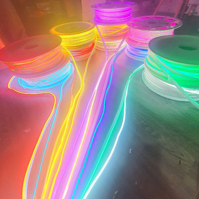 1 mét dây led neon silicone uốn chữ 6mm điện 12V