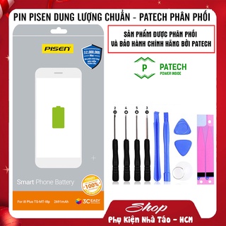Pin pisen 8 plus dung lượng chuẩn 2691mah - patech phân phối