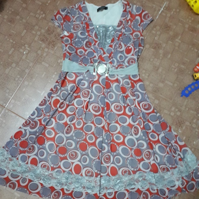 Thanh lý đầm bi dáng xoè