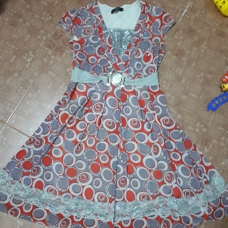 Thanh lý đầm bi dáng xoè
