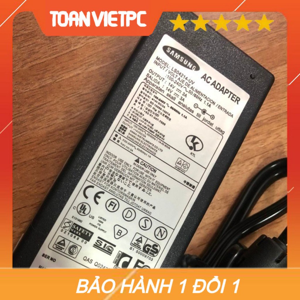 Sạc màn hình Samsung 14v/3a kèm dây nguồn | BigBuy360 - bigbuy360.vn