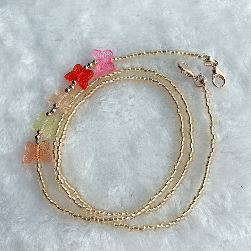 Dây Đeo Kính Chuỗi Hạt Nhiều Màu Sắc