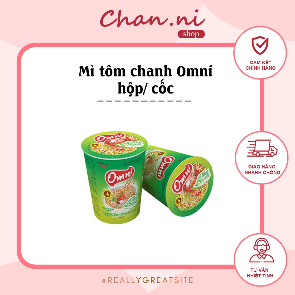Mì tôm chanh Omni