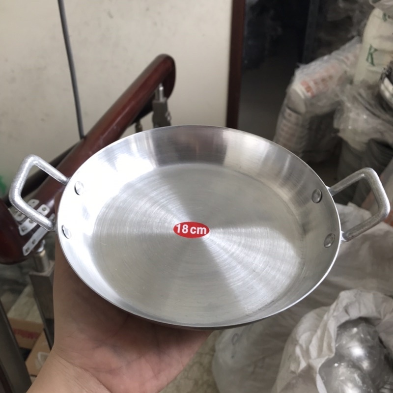 Chảo ốp la nhôm rẻ 16cm 18cm và 20cm 22cm