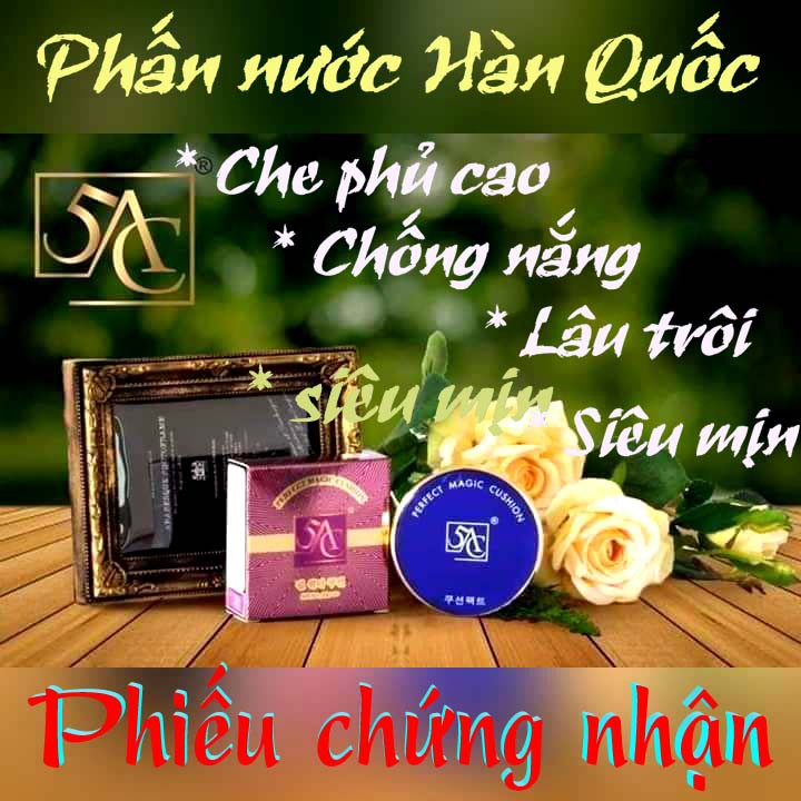 Phấn nước kiềm dầu 5AC Hàn Quốc