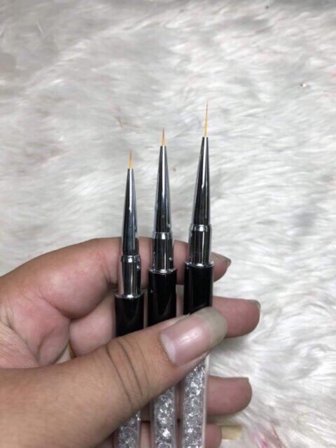 Cọ vẽ nét cán đá 5mm, 9mm, 11mm