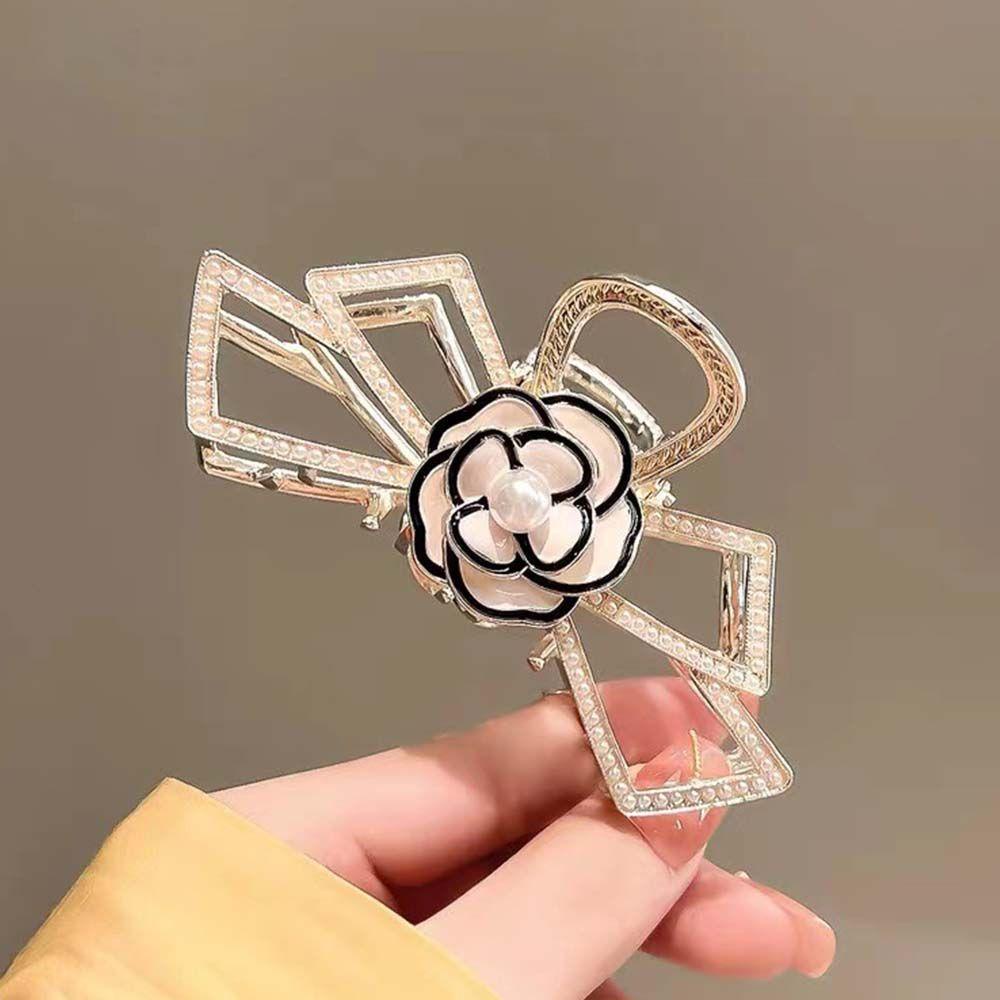 Kẹp Tóc Bằng Hợp Kim Thanh Lịch Phong Cách Hàn Quốc Cho Nữ|Kẹp Tóc Hình Bông Hoa / Con Cua Xinh Xắn