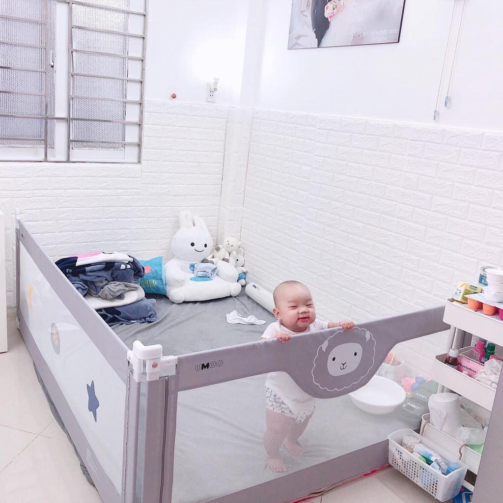 Chắn giường Umoo thanh trượt an toàn cho bé