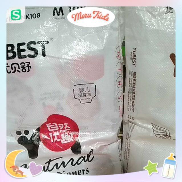 Tã/bỉm quần/dán yubest thường combo 1 L quần và 1 xl quần size l78/xl72