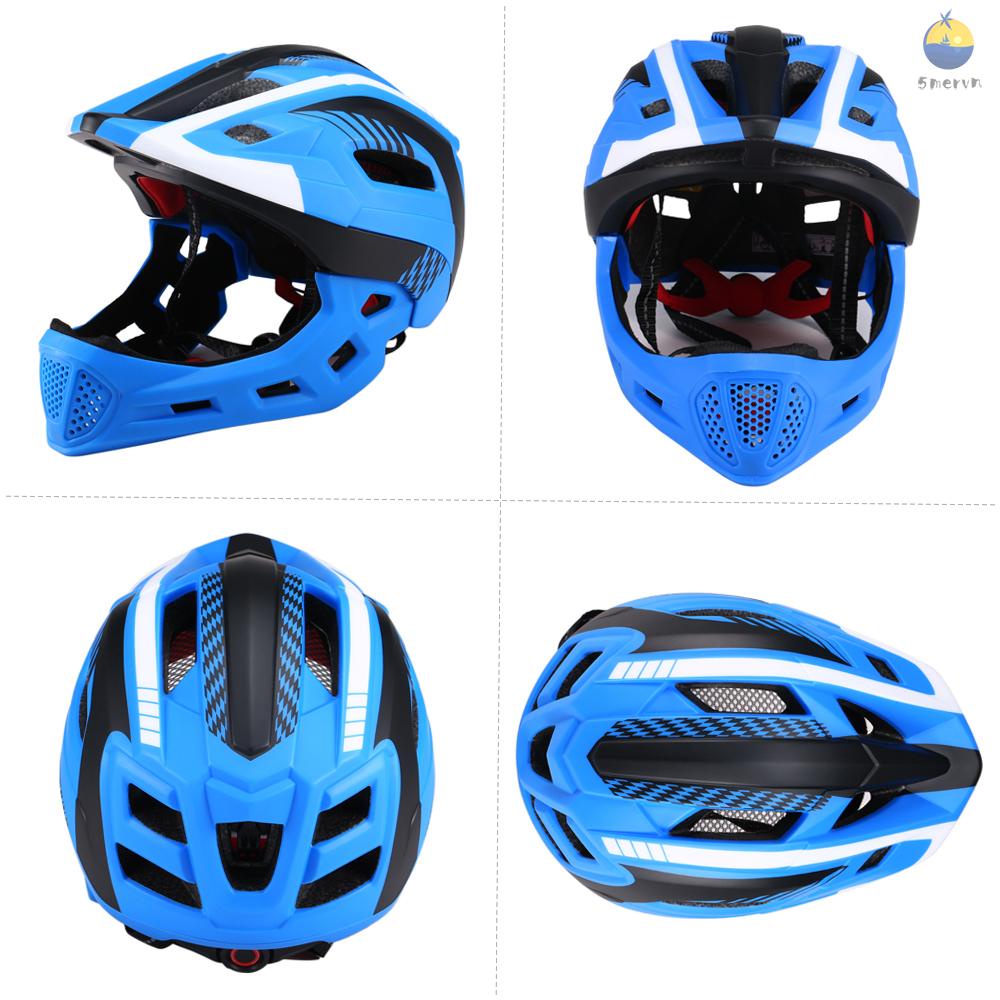 Mũ bảo hiểm toàn bộ mặt thoáng khí siêu nhẹ an toàn cho trẻ em