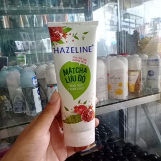 Sữa rửa mặt Hazelin matcha lựu đỏ 80g