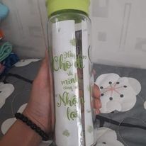 Bình thuỷ tinh vinamil có vạch chia ml thể tích 500ml nắp vặn dày dặn