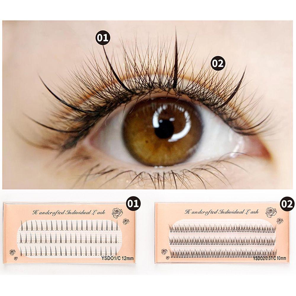 Lông Mi Giả Hình Đuôi Cá Một Nhánh Bằng Lông Chồn Giả Nối Dài