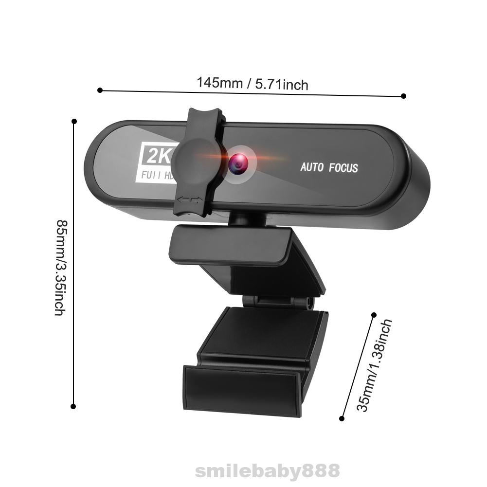 Webcam Giảm Tiếng Ồn 2k Hd Tích Hợp Mic Tiện Dụng Cho Máy Tính | WebRaoVat - webraovat.net.vn