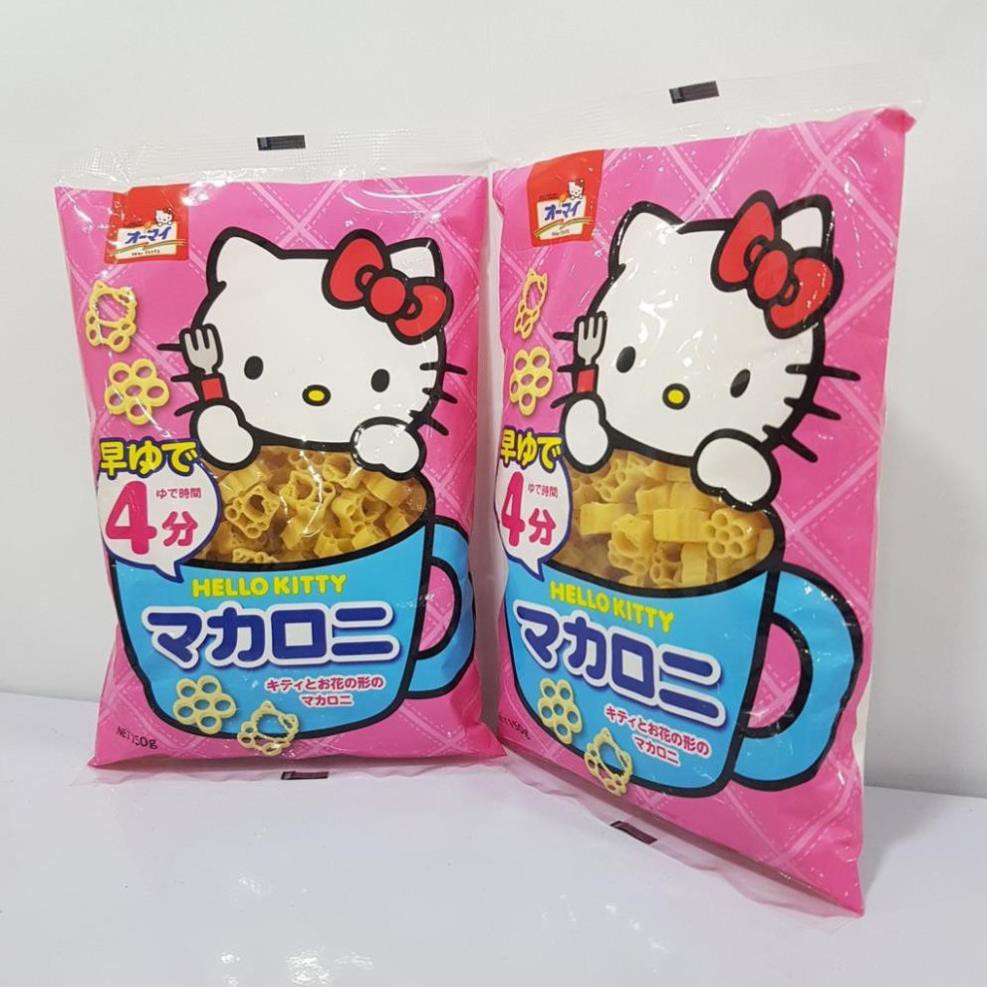 Mì Nui Hình Hello Kitty Và Hoa 150g Nhật Bản [HSD T9/2024]