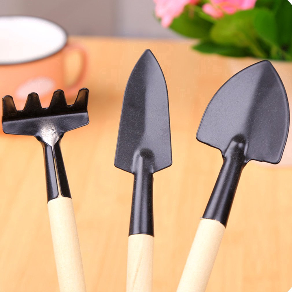 3 Dụng cụ làm vườn mini bằng thép không gỉ