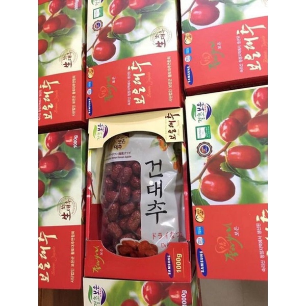 Táo Đỏ Hàn Quốc Sấy Khô loại 1 ( 1000g)