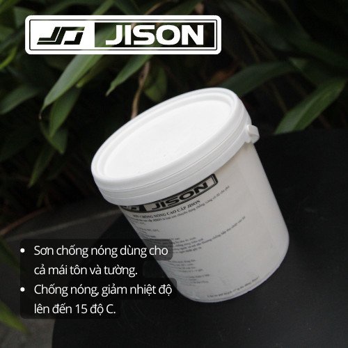 Sơn chống nóng Cao Cấp Jison lon 5kg