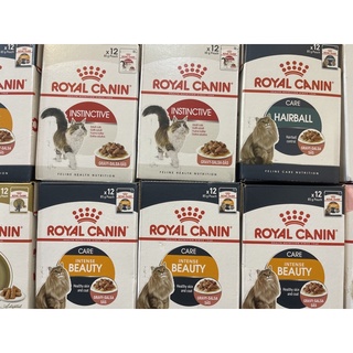 ROYAL CANIN INTENSE BEAUTY, HẠT ƯỚT CHO MÈO LÀM ĐẸP DA & LÔNG HỘP: 12x85g.