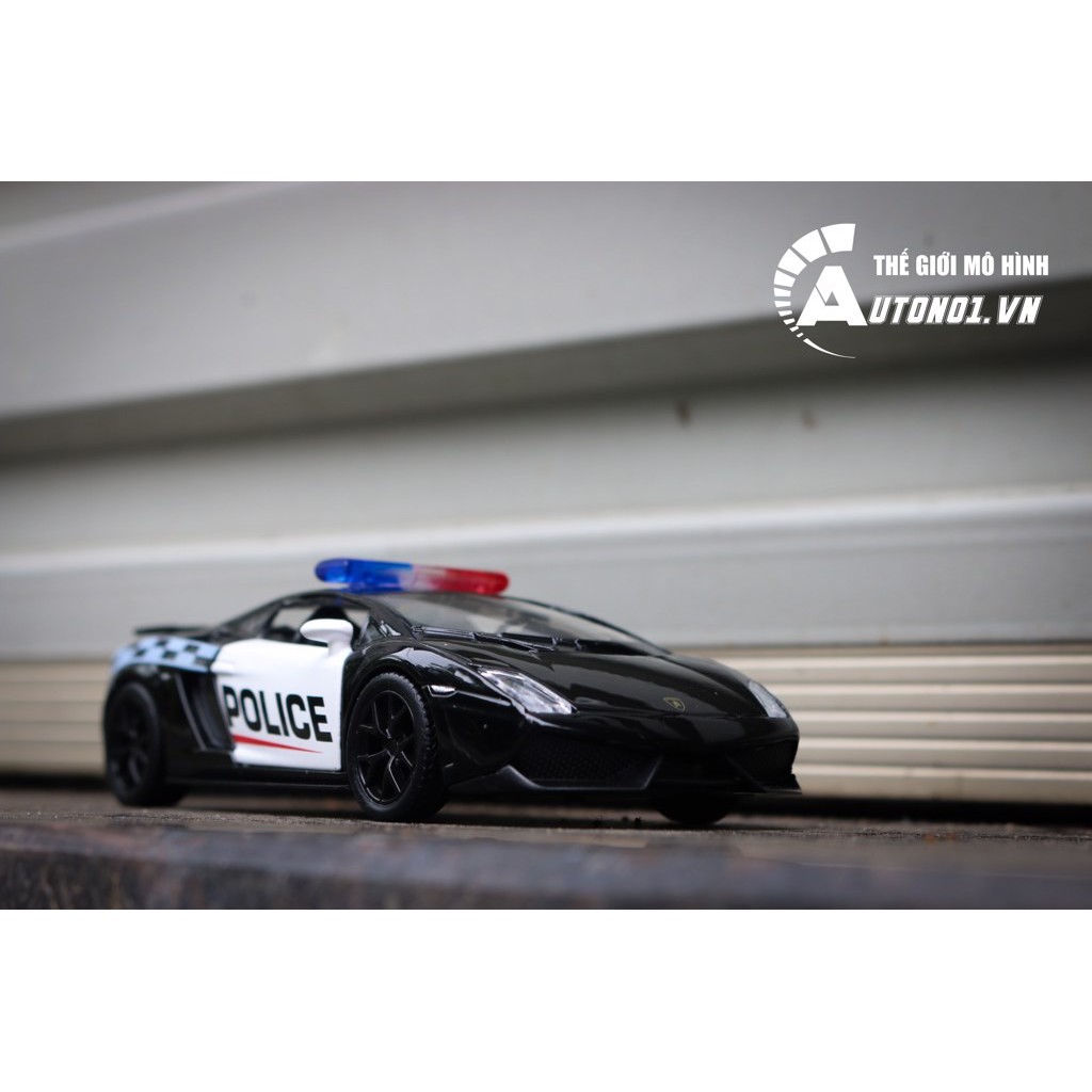 MÔ HÌNH XE LAMBORGHIN GALLARDO POLICE 1:36 SCALE MODEL 7157