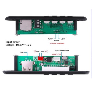 Mạch bluetooth 5.0 có đèn nháy 7v đến 12v