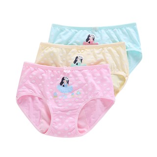 Set 02 quần lót trẻ em size đại, cotton, hình công chúa ELSA, 30-55Kg