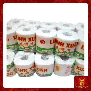 GIẤY VỆ SINH LINH XUÂN (X10 CUỘN)