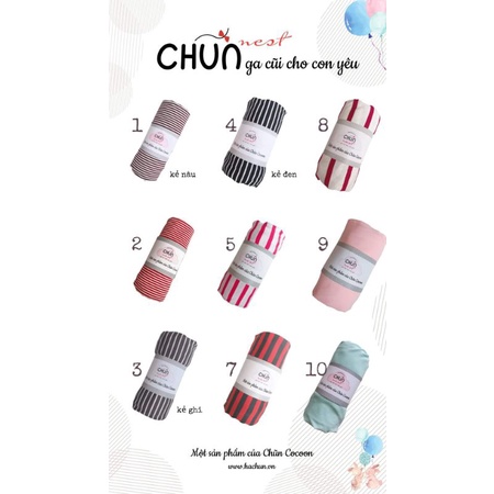 GA CŨI CHŨN NEST CHO BÉ PHÙ HỢP CÁC LOẠI ĐỆM CŨI OVAL/VUÔNG/TÙY CHỌN