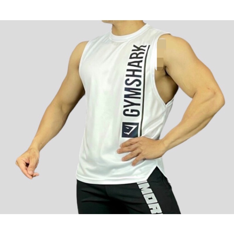 [SALE SỐC] Áo tank top gym nam GYMSHARK logo phản quang 7 màu,áo xát nách nam