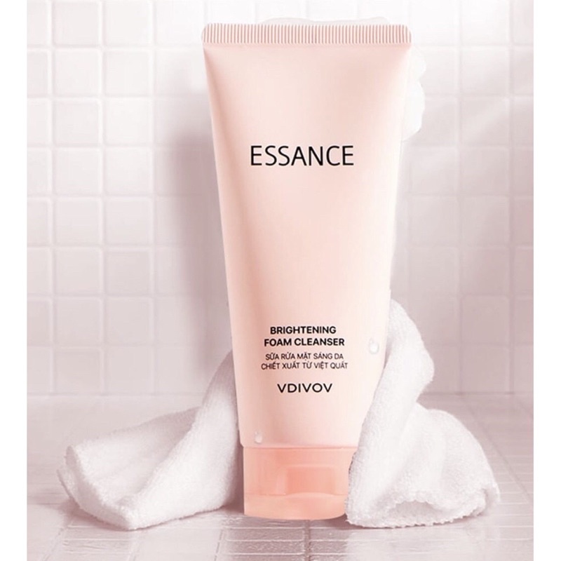 Sữa rửa mặt dưỡng trắng chiết xuất Ngọc trai  essance