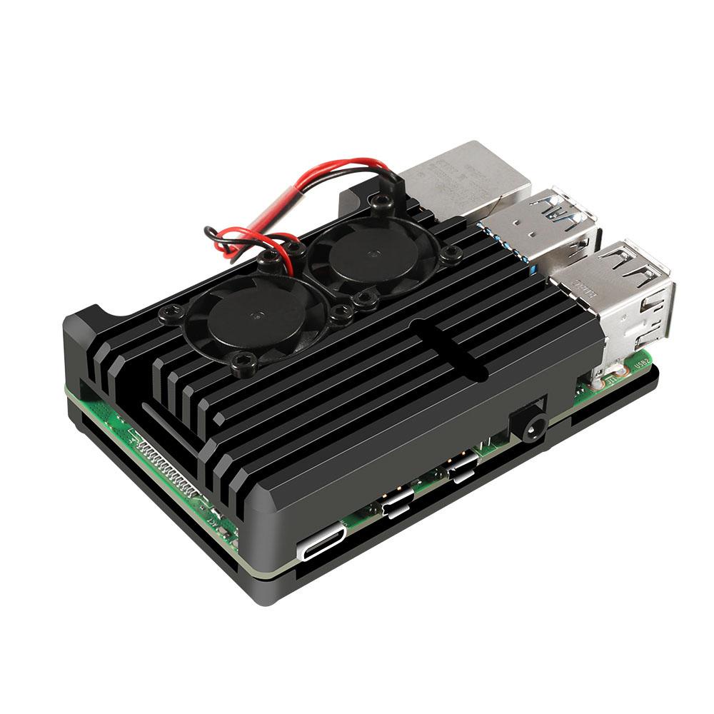 Vỏ Hợp Kim Nhôm Làm Mát Cho Raspberry Pi 4 Model B