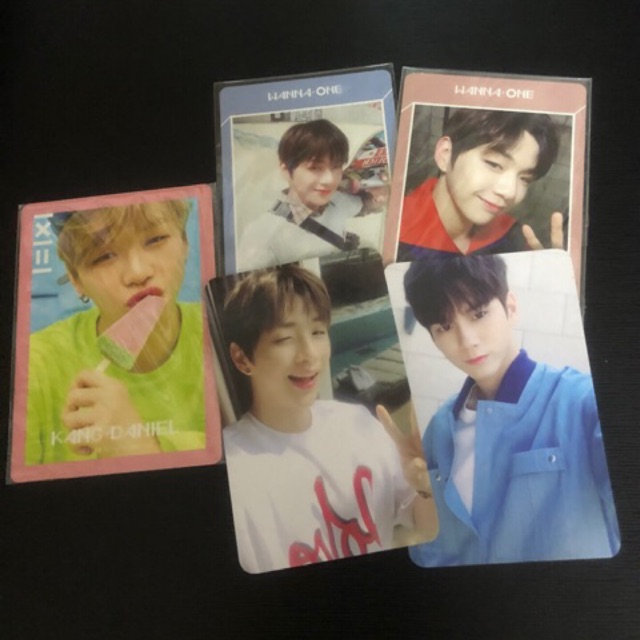 Photocard Wanna One Daniel Seongwu