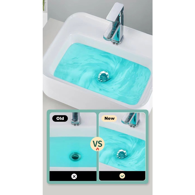 Nắp Đậy Bồn Rửa Mặt Dạng Nhấn Lọc Thoát Nước Chống Mùi Hôi / Côn Trùng Nhiều Lớp Thông Dụng