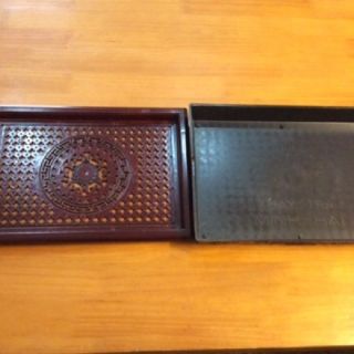 Khay trà giả gỗ