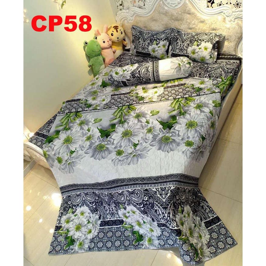 Set Ga gối, vỏ gối ôm cotton poly CP65 màu sắc tinh tế, phong cách hàn quốc tăng sự sang trọng cho phòng ngủ