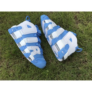 [ SALE 50% + FREE SHIP ] Giày Air More Uptempo Blue White